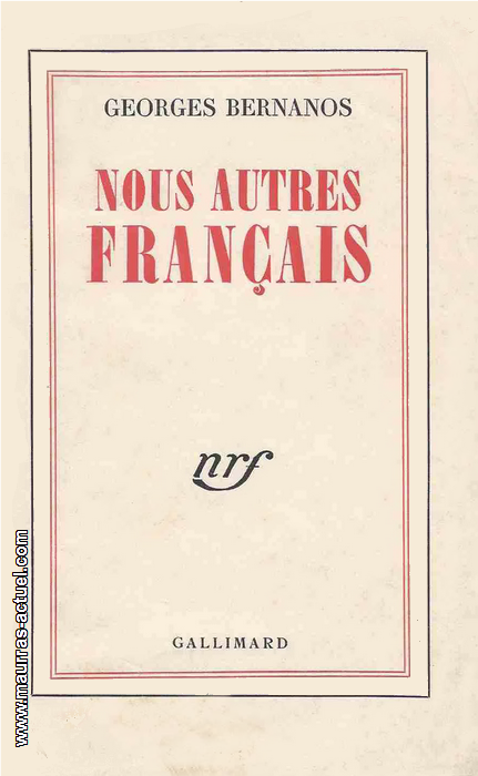 bernanos-g_nous-autres-francais_gallimard-1939