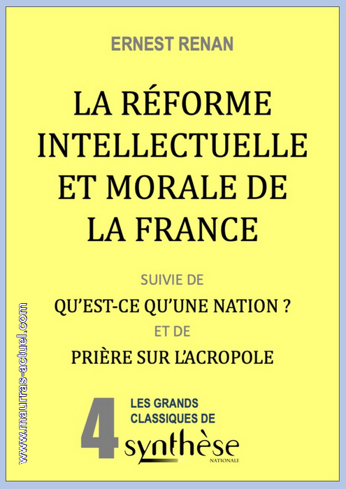 renan-ernest_reforme-intellectuelle-et-morale_synthese-2022