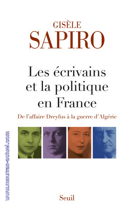 sapiro-gisele_ecrivains-et-politique_seuil-2018