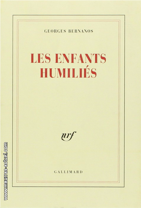 bernanos_enfants-humilies_nrf