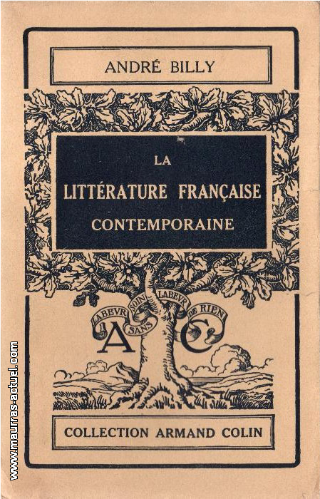 billy_litterature-francaise-contemporaine_colin