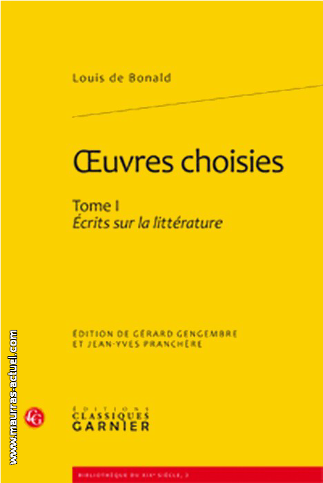 bonald_oeuvres-choisies_garnier