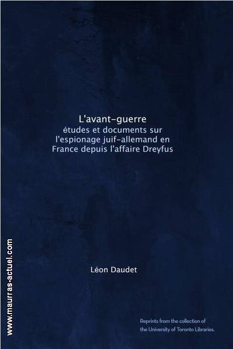 daudet-l_avant-guerre_univ-toronto-2011