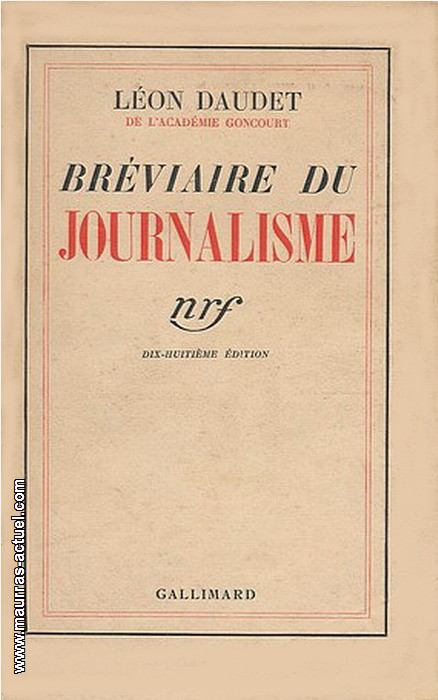 daudet-l_breviaire-du-journalisme_gallimard