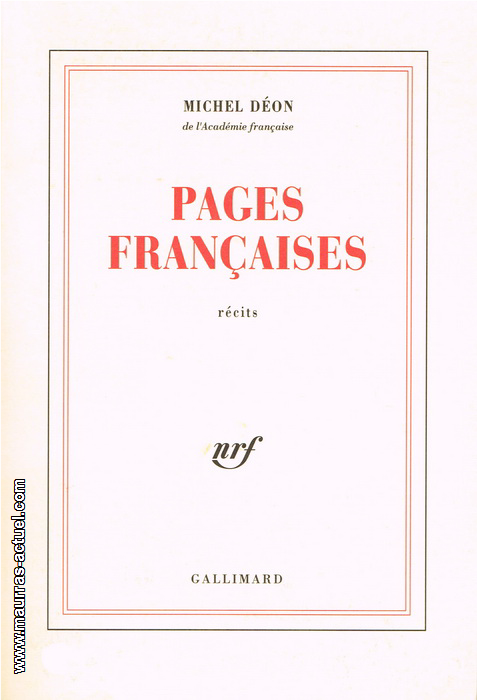 deon-m_pages-francaises_gallimard-1999