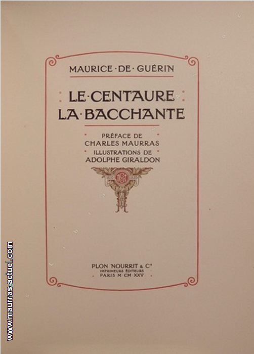 guerin-m-de_le-centaure_plon-1925