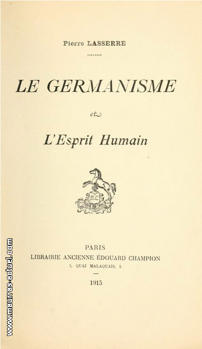 lasserre_germanisme_1915