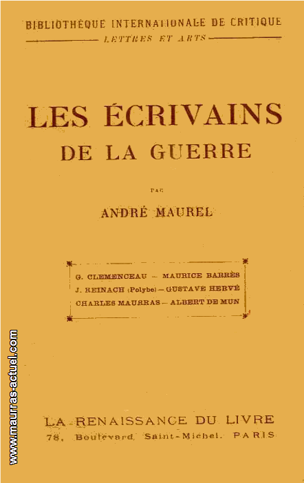 maurel-a_ecrivains-de-la-guerre_renaissance