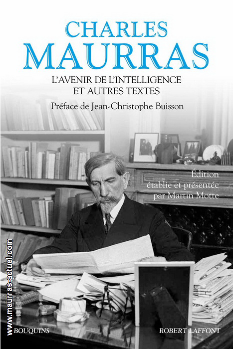 maurras-c_avenir-de-l-intelligence-et-autres-textes_laffont-bouquins-2018