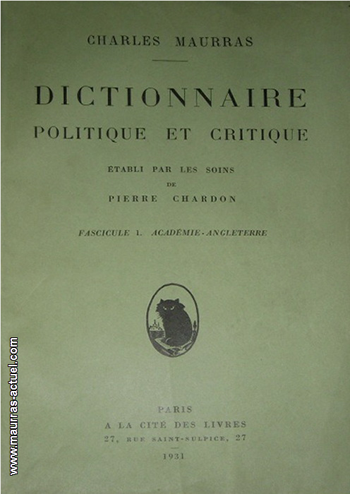maurras_dictionnaire-politique-et-critique-F1_cite-livres-1931