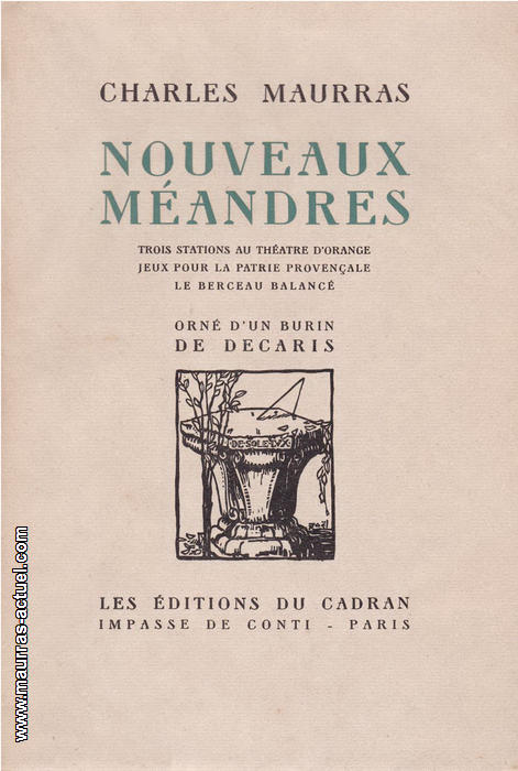 maurras_nouveaux-meandres_cadran_1931