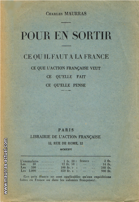 maurras_pour-en-sortir_lib-af-1925