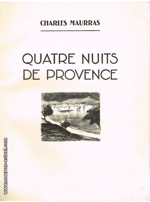 maurras_quatre-nuits-de-provence_flammarion-1930_1