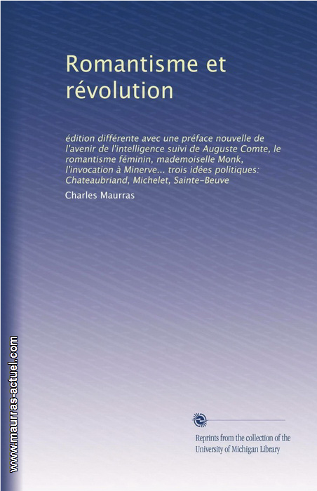 maurras_romantisme-et-revolution_michigan