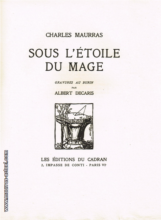 maurras_sous-l-etoile-du-mage_1931