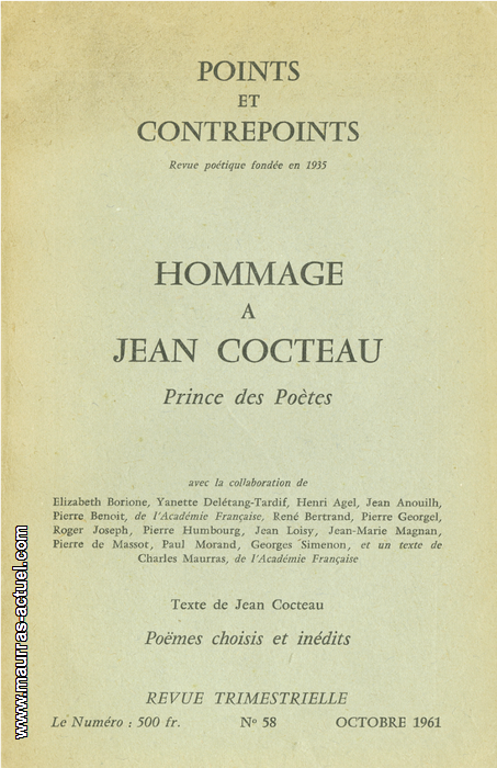points-contrepoints_hommage-jean-cocteau_1961