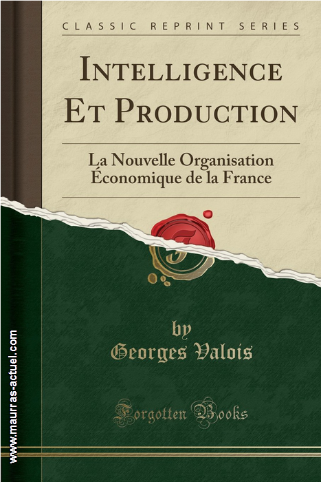 valois-coquelle_intelligence-et-production_forgotten-books-2017