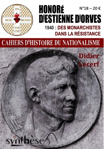 Cahiers d'histoire du nationalisme, n°18, mars 2020.