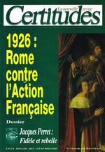 Nouvelle Revue Certitudes. n°7, 2001