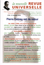 La (Nouvelle) Revue Universelle. Pierre Debray est de retour, n°56, 2019