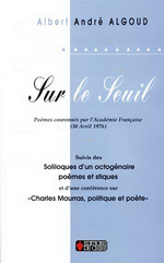 A-A. Algoud. Sur le seuil. Édit. de Chiré, 1995