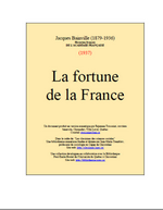 J.Bainville. La Fortune de la France. Edt UQAC, 2007