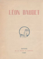 Lon Daudet. Revue du Capitole, 1926
