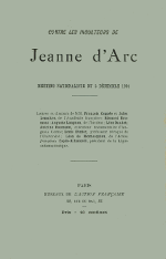 Contre les insulteurs de Jeanne d'Arc. Edt A.F., 1905