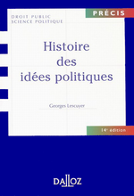 G.Lescuyer. Histoire des idées politiques. Edt Dalloz, 2001