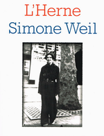 F.L'Yvonnet (dir.). Cahier Simone Weil. Edt Herne, 2014