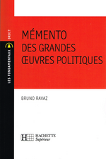 B.Ravaz. Memento des grandes œuvres politiques, Edt Hachette, 2006