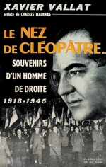X.Vallat. Le nez de Cléopâtre. Edt Les Quatre Fils Aymon, 1957