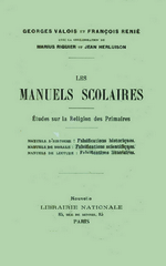 Valois. Les manuels scolaires. Edt Nouvelle Librairie Nationale, 1911